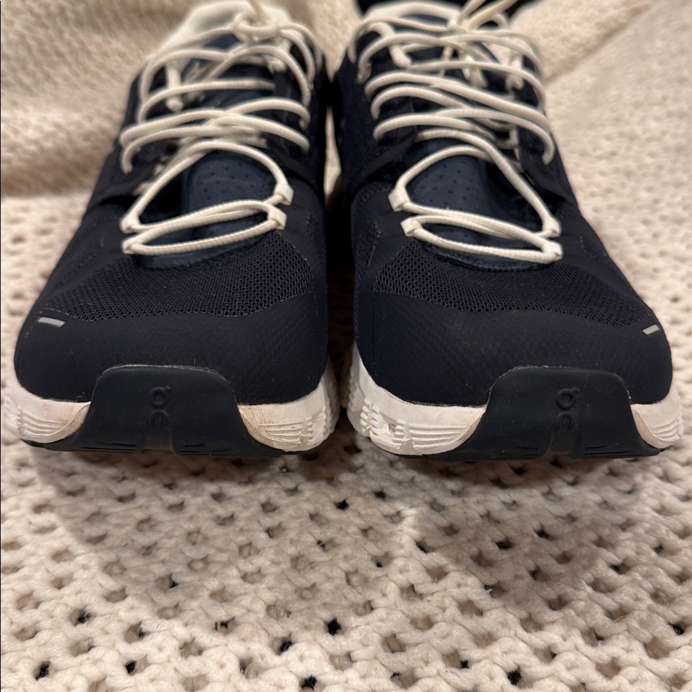 On Cloud M 12.5  Running Men's Dark Blue Athletic Shoes - Picture 5 of 9